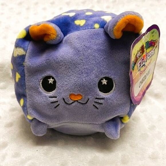 Moosh Moosh Flip'ems Squared-Cheddar the Mouse Plushie-NEW w/TAGS - Picture 1 of 12